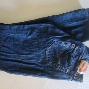 Levi 501 button fly 34 x 34 blue